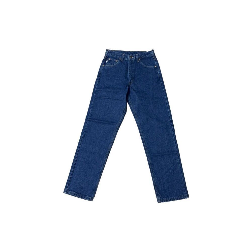 VTG Carhartt B21 DST Mens Relaxed Fit Flannel Lined Insulated Denim Jeans 29x32